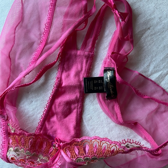 Honey Birdette Meika Pink 3 piece set - Picture 9 of 14